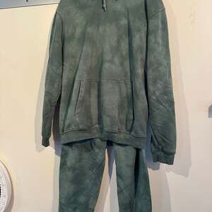 GAP Green Tie-Dye Vintage Soft Hoodie/Jogger Sweatsuit Set